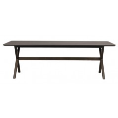 RO Calverton Extending Dining Table Brown